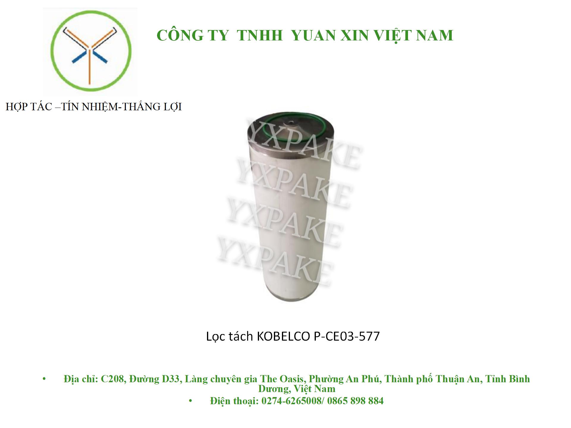 mẫu lọc táchP-CE03-577