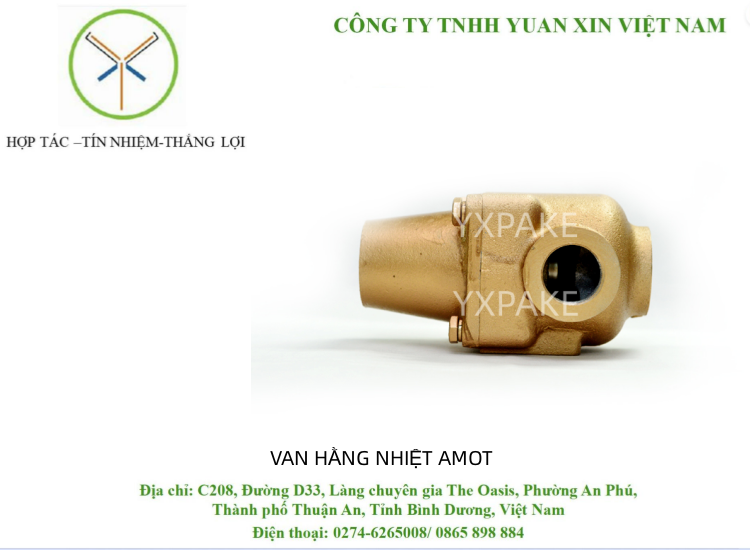 VAN HẰNG NHIỆT AMOT