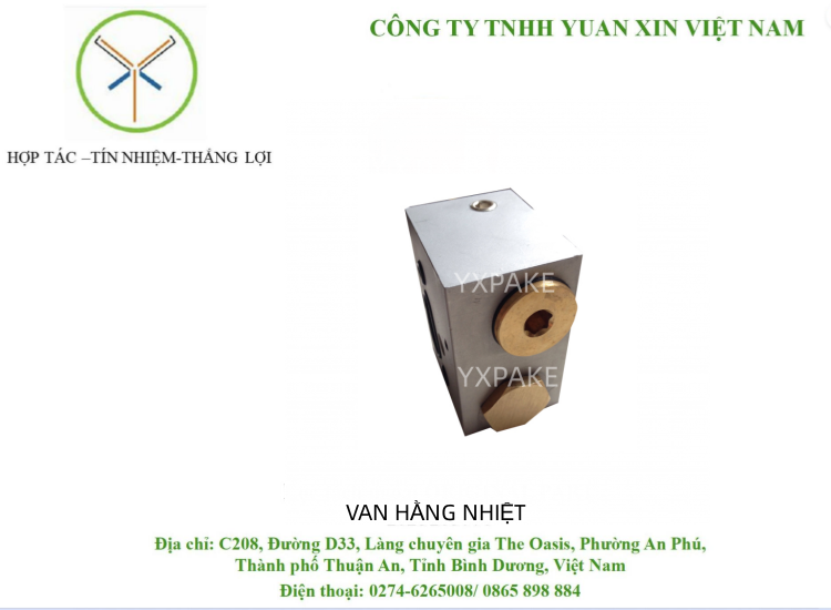 VAN HẰNG NHIỆT