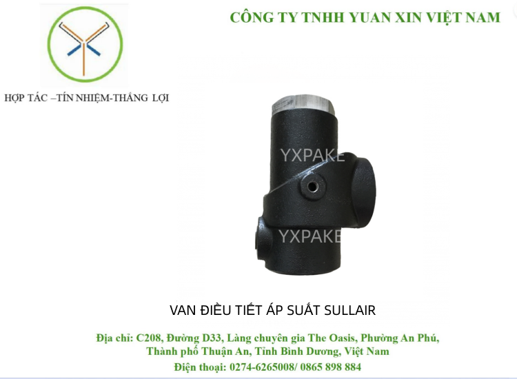 VAN ĐIỀU TIẾT ÁP SUẤT SULLAIR