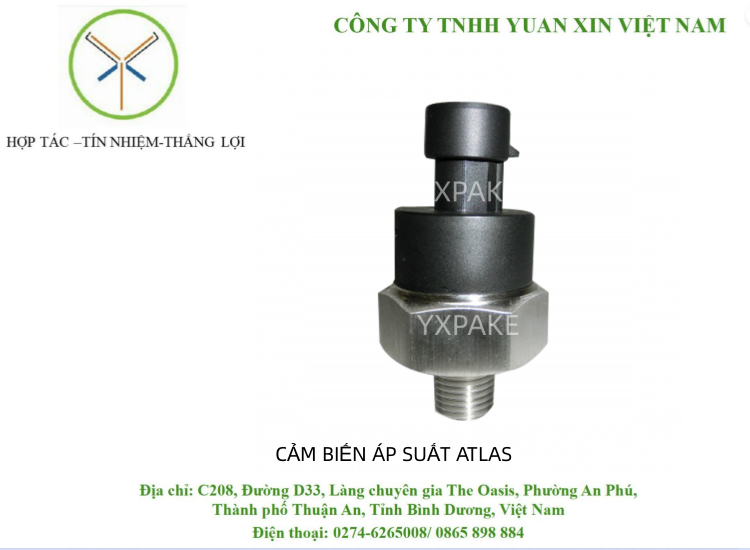 VAN CẢM BIẾN ẤP SUẤT ATLAS