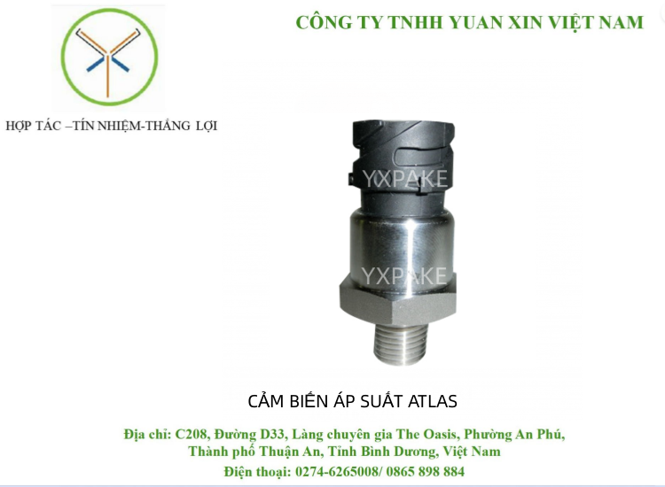 VAN CẢM BIẾN ẤP SUẤT ATLAS