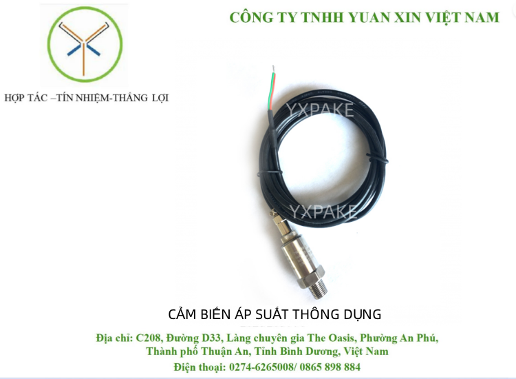 VAN CẢM BIẾN ẤP SUẤT THÔNG DỤNG