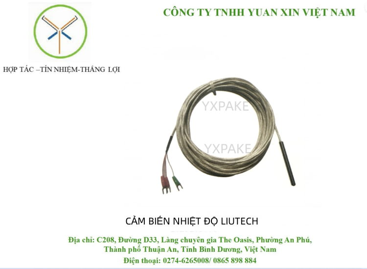 CẢM BIẾN NHIỆT ĐỘ LIUTECH