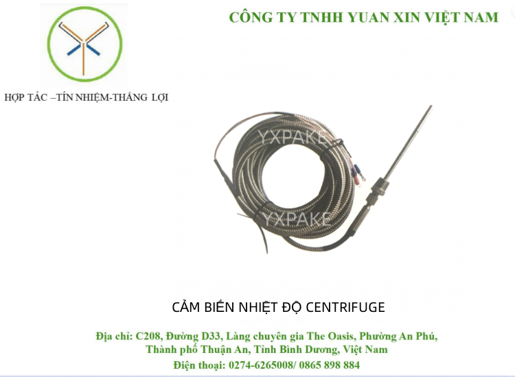 CẢM BIẾN NHIỆT ĐỘ CENTRIFUGE