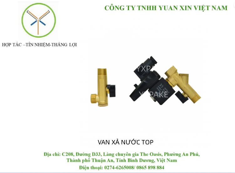 VAN XẢ NƯỚC TOP