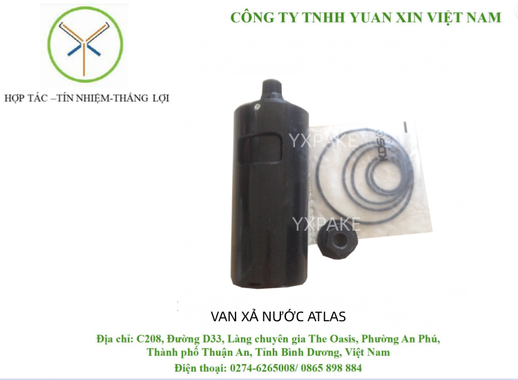 VAN XẢ NƯỚC ATLAS