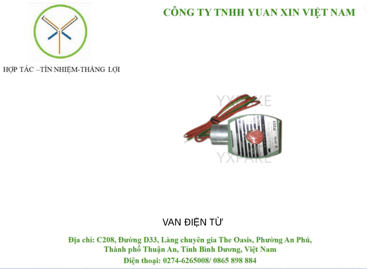 VAN ĐIỆN TỪ